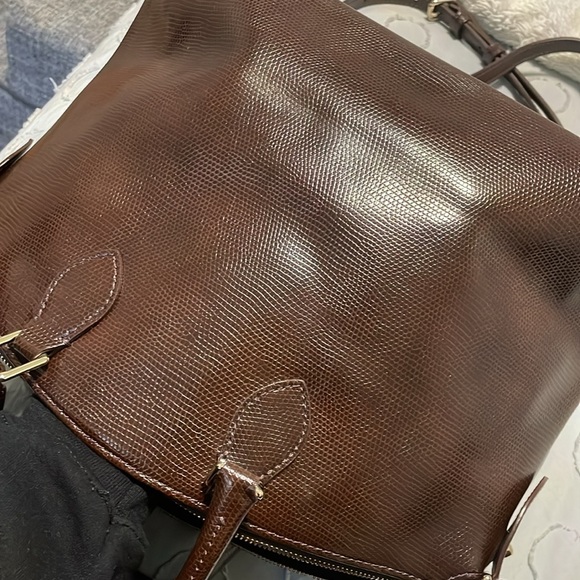 Dooney & Bourke Brown Leather Purse - Picture 11 of 11